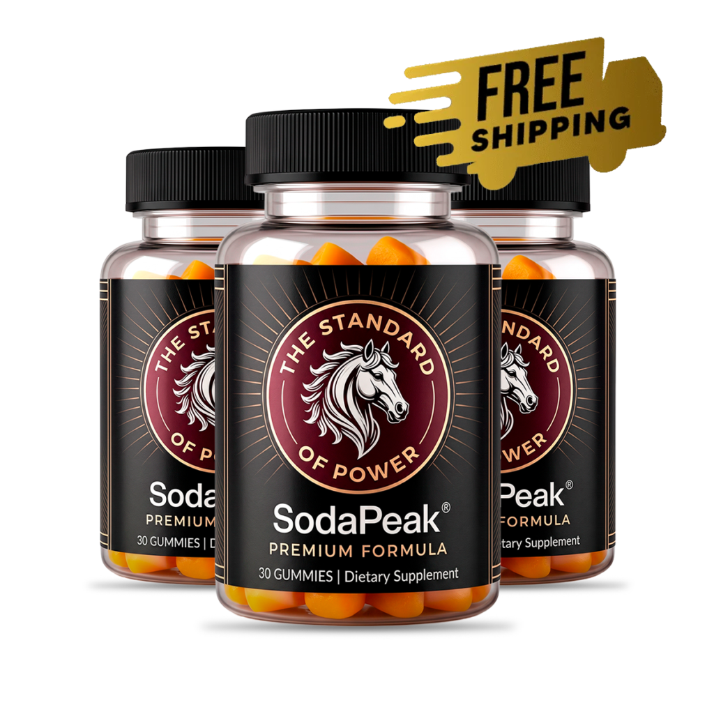 SodaPeak 3 bottles